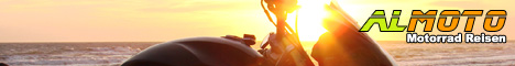ALMOTO Motorrad Reisen banner468x60 Pension