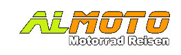 Logo ALMOTO Motorrad Reisen
