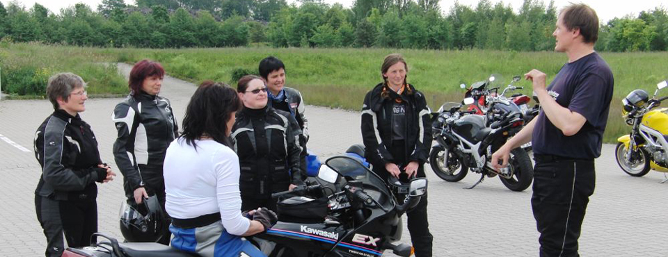 Motorrad treffen für frauen