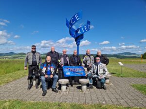 Unsere Gruppe am Point Alpha.